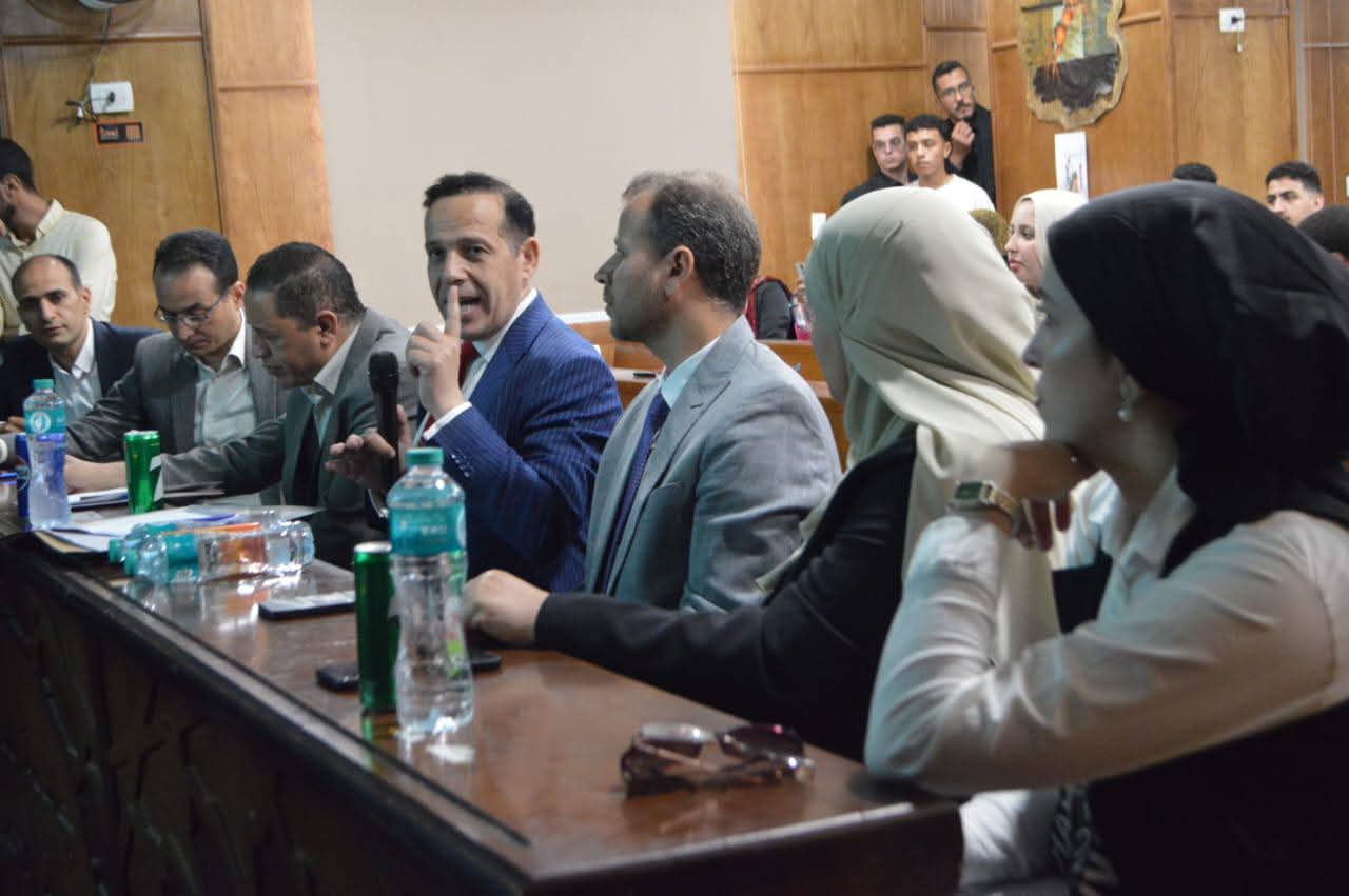 مناقشة مشروعات طلاب إعلام المنوفية  (4)