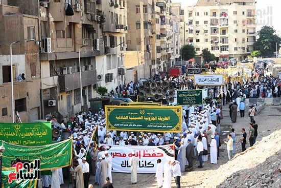 موكب الطرق الصوفية من أمام مسجد سيدى صالح الجعفرى (40)