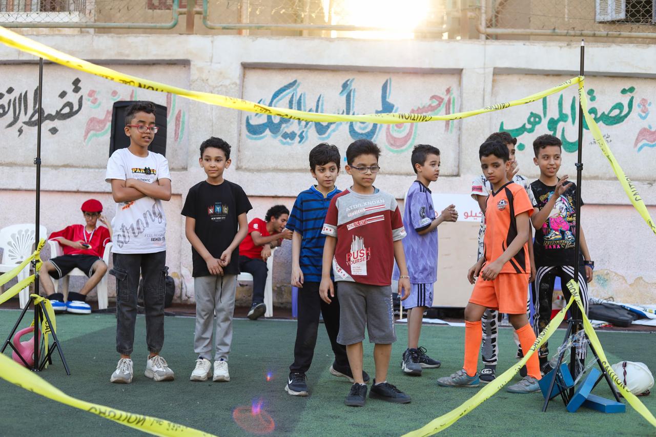 600 طفل وأسرة يشاركون فى مبادرة حريف طريق (7)