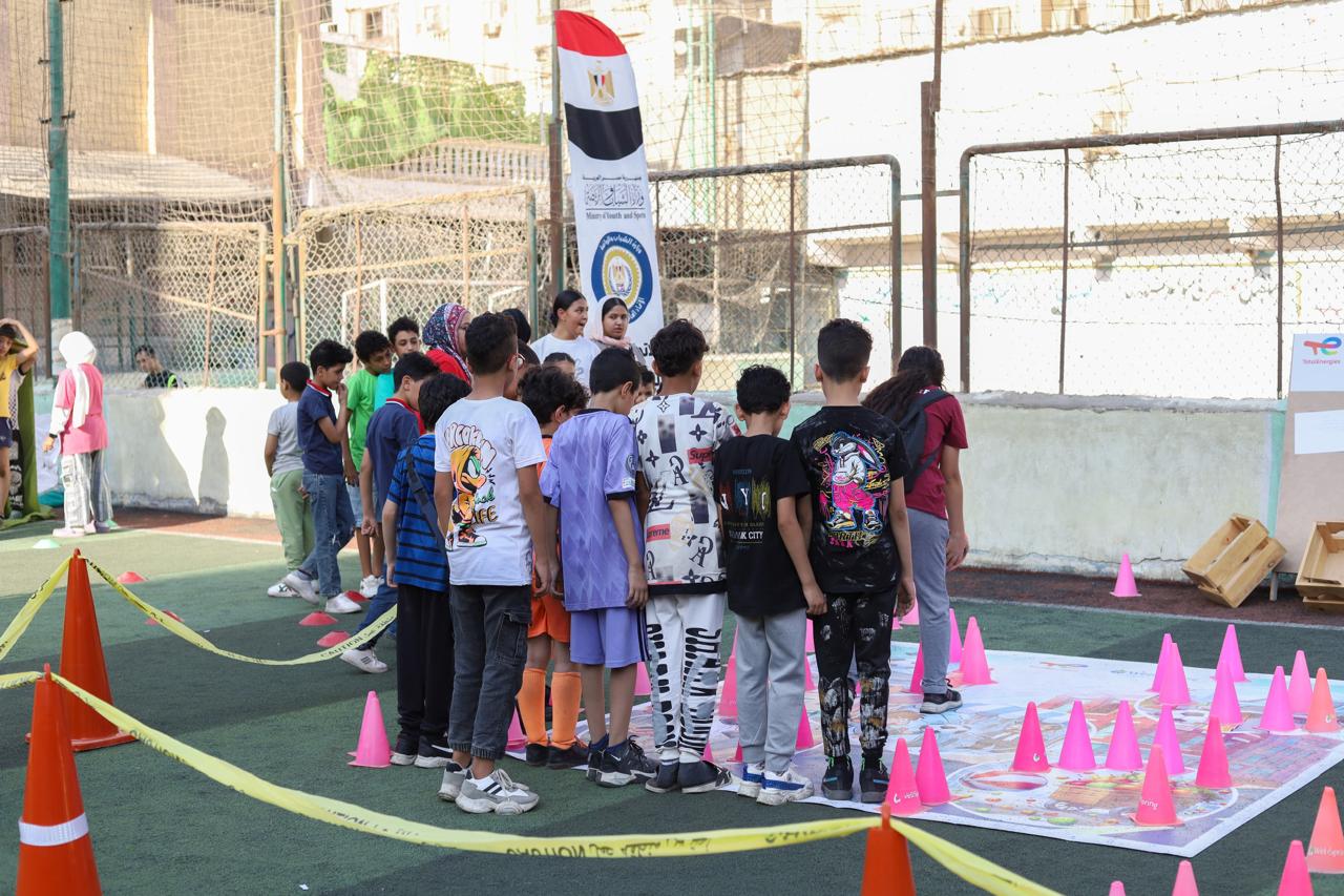 600 طفل وأسرة يشاركون فى مبادرة حريف طريق (1)