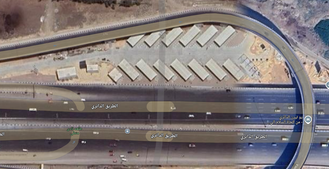 محطة شحن الاتوبيس الترددي على الطريق الدائري