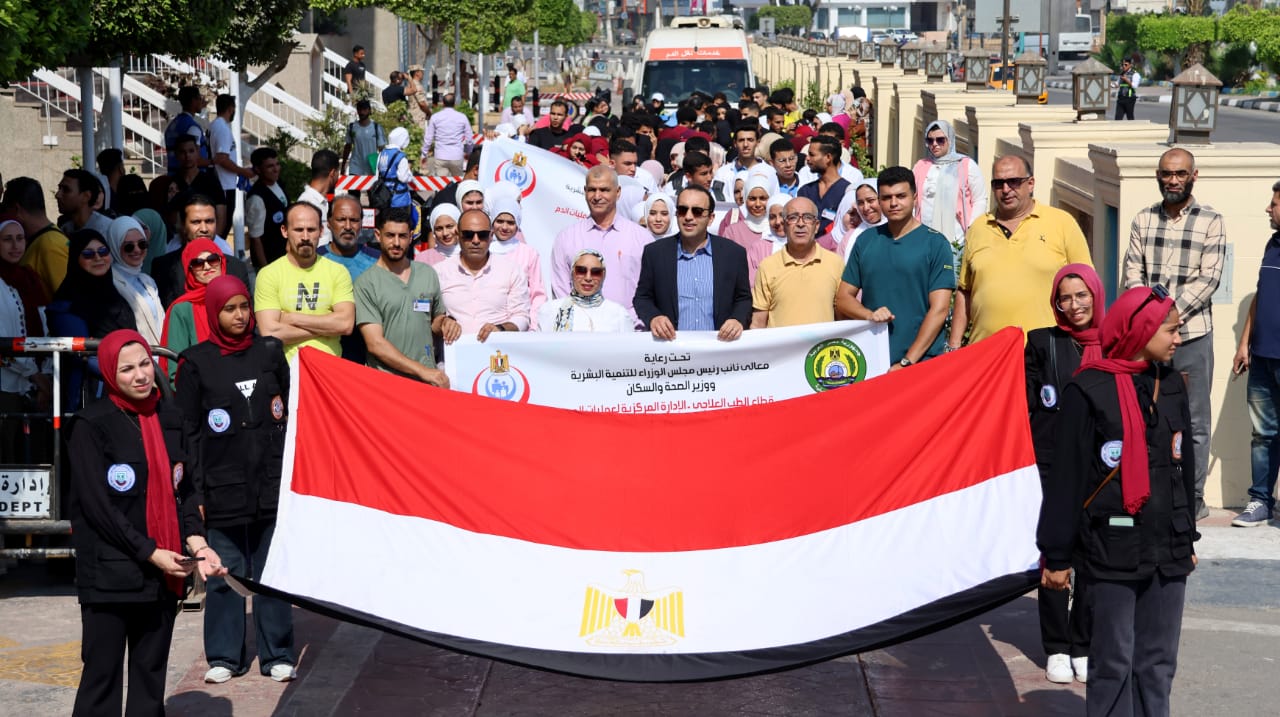 انطلاق حملة التبرع بالدم بالإسماعيلية 