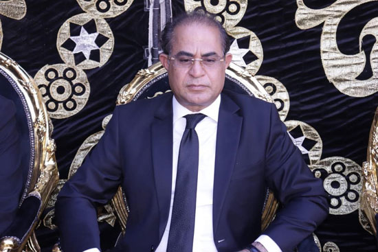  وفد من حزب الجبهة الوطنية يقدم العزاء لأسر ضحايا حادث المنوفية (1)