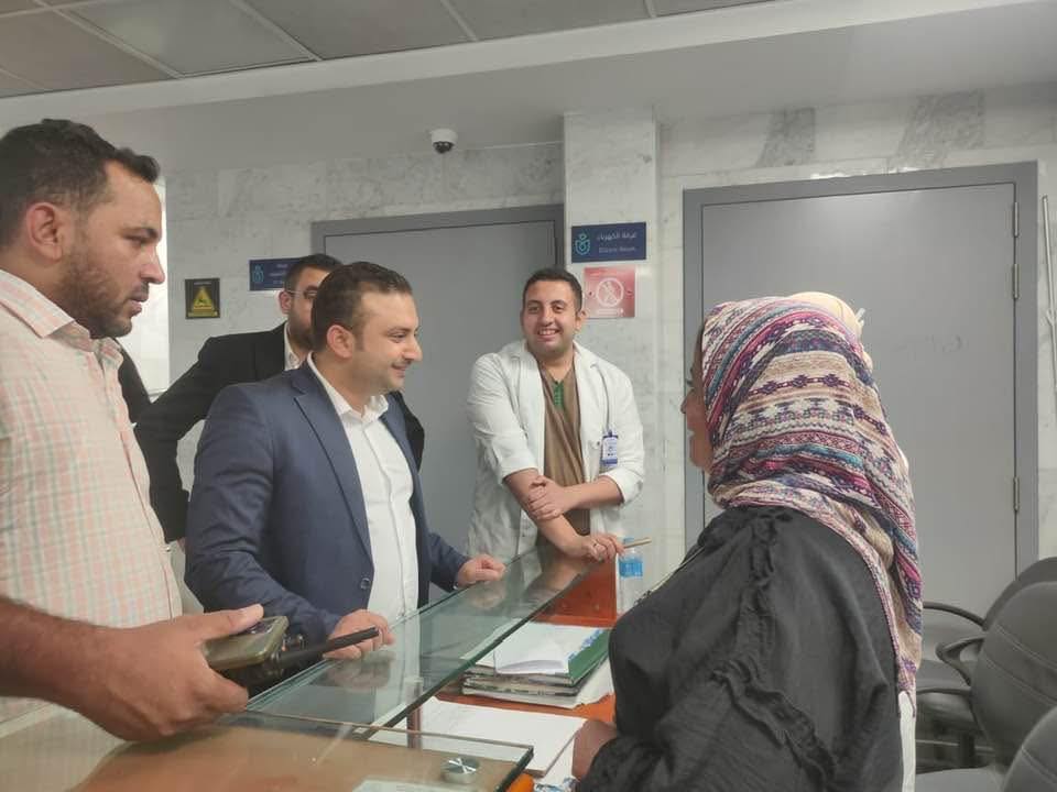 جولة داخل مستشفى الكرنك الدولي لمتابعة جودة الخدمات جولة داخل مستشفى الكرنك الدولي لمتابعة جودة الخدمات