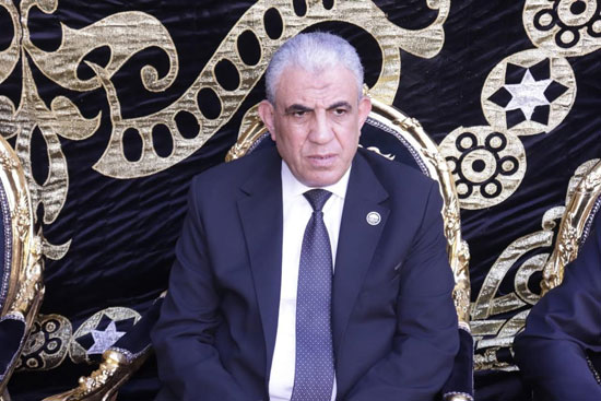  وفد من حزب الجبهة الوطنية يقدم العزاء لأسر ضحايا حادث المنوفية (5)