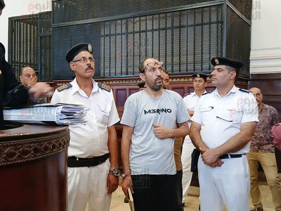 محاكمة سفاح المعمورة بمحكمة جنايات الإسكندرية (1)