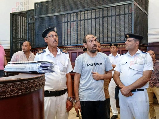 محاكمة سفاح المعمورة بمحكمة جنايات الإسكندرية (4)