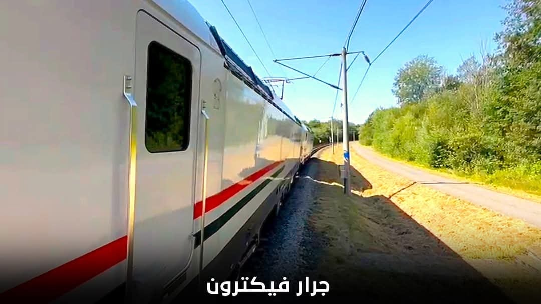 جرار البضائع بشبكة القطار الكهربائي السريع (4)