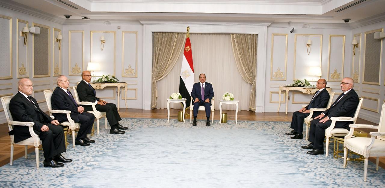 رؤساء محكمة النقض ومجلس الدولة والنيابة الإدارية الجدد يؤدون اليمين القانونية (4)