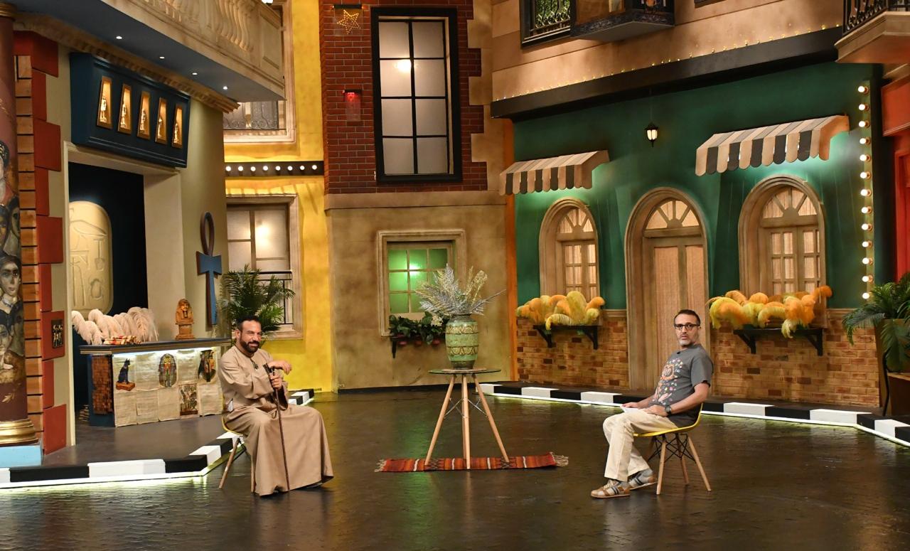 محمد خميس والاعلامي شريف مدكور