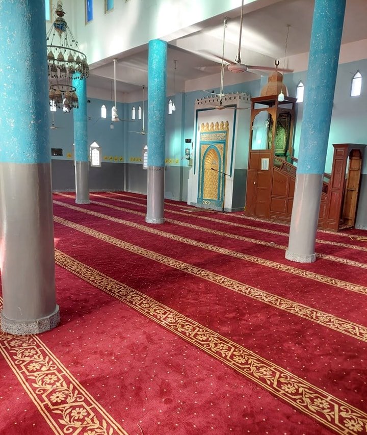 عمليات فرش مسجد السلام بالرزيقات بأرمنت