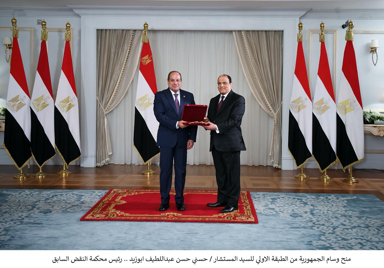 رؤساء محكمة النقض ومجلس الدولة والنيابة الإدارية الجدد يؤدون اليمين القانونية (7)