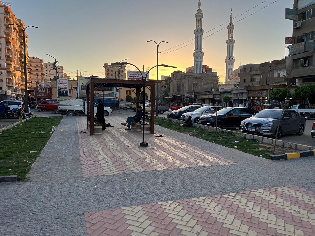 المرحلة الأولي للتطوير في منتصف مدينة دكرنس