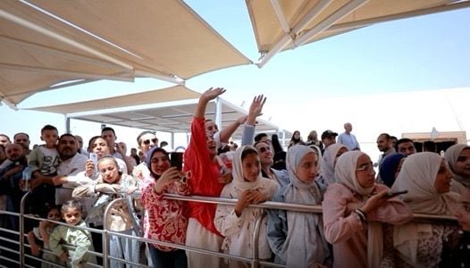 استقبال الحجاج بالمطار استقبال الحجاج بالمطار