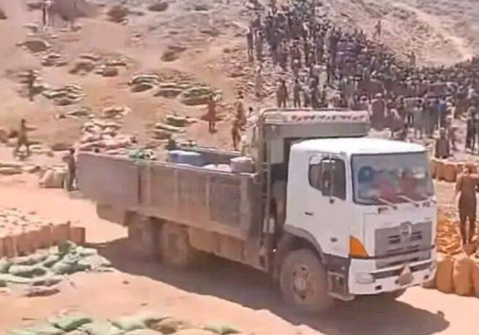 صورة متداولة لمحيط الانهيار في السودان