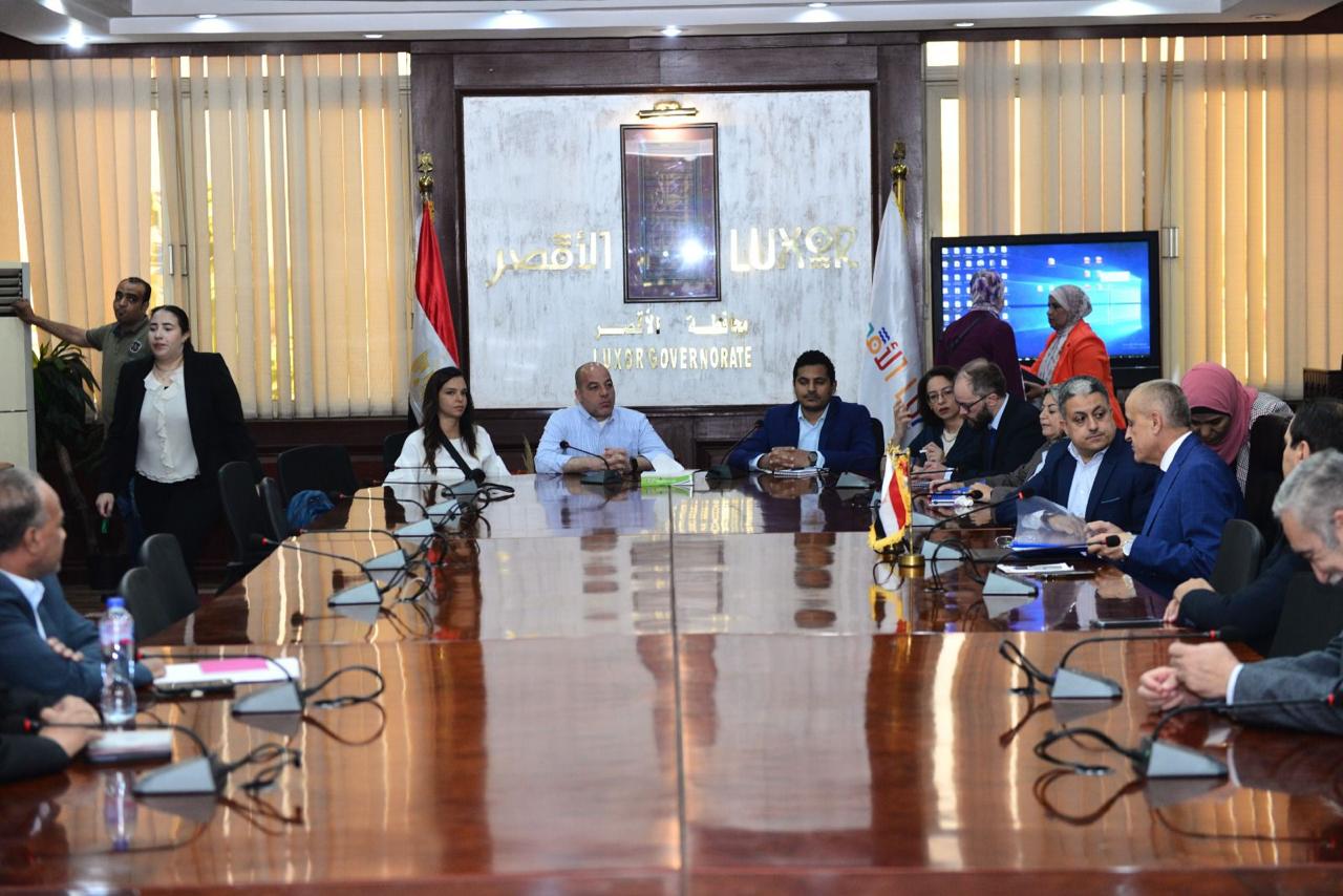 وفد الدعم الفني يزور الأقصر لمتابعة جهود التنمية بدعم أممي وأوروبي