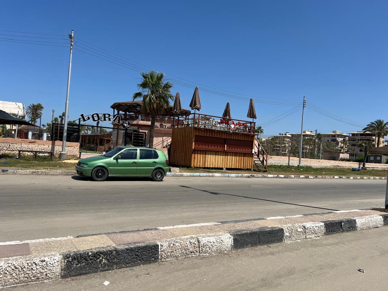 كافيهات وحدائق في شوارع جمصة كافيهات وحدائق في شوارع جمصة