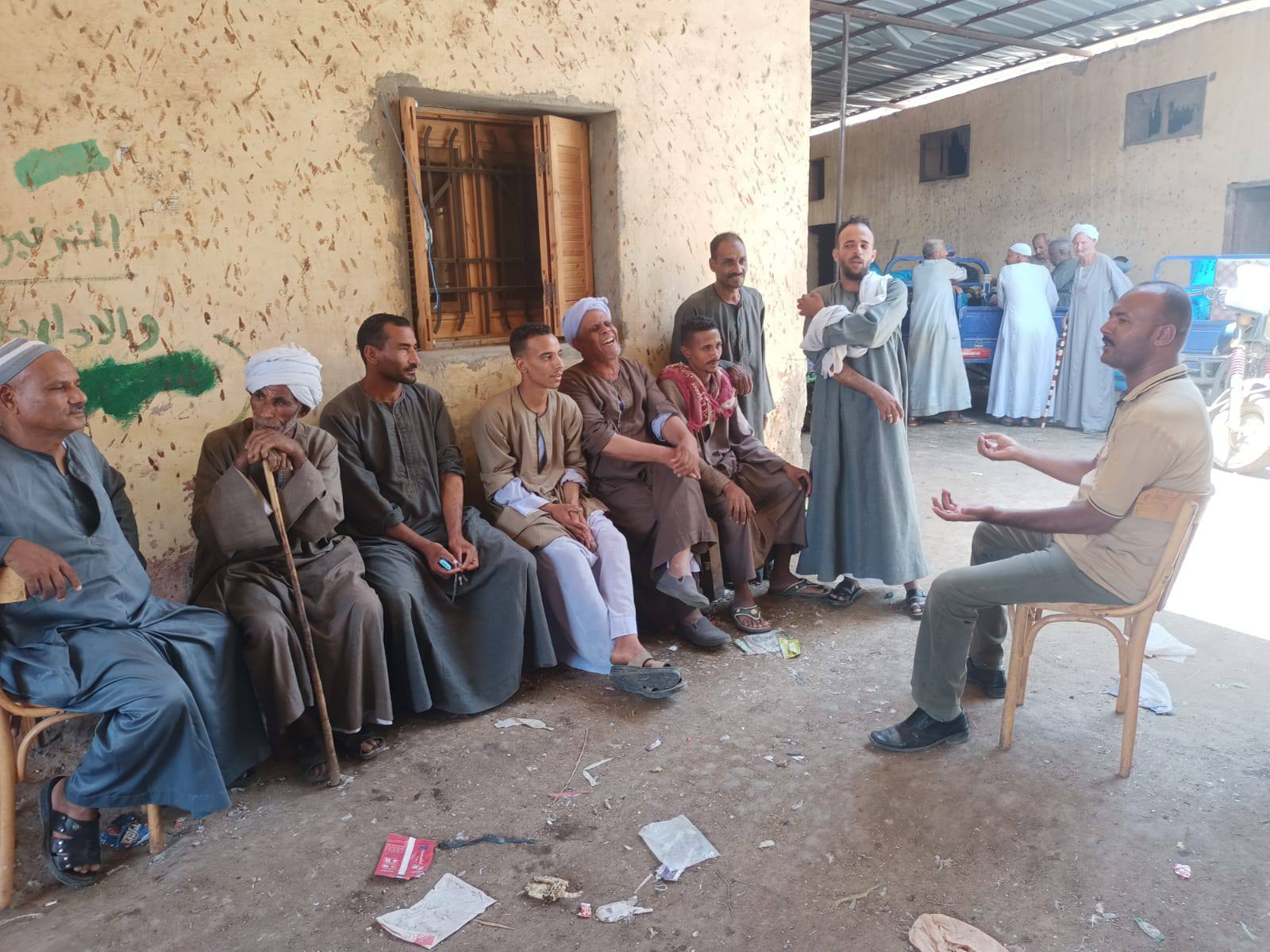 ندوات توعوية للطب البيطرى حول طرق إختيار لحوم الأضاحى