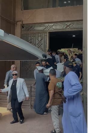 جثمان الراحلة سميحة أيوب