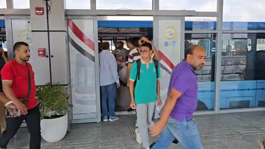 إقبال كبير على لأتوبيس الترددي