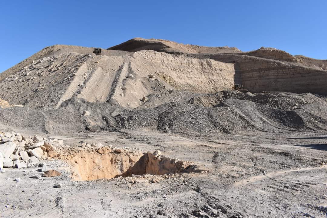 جانب من هضبة فوسفات قلوع الصبايا جانب من هضبة فوسفات قلوع الصبايا