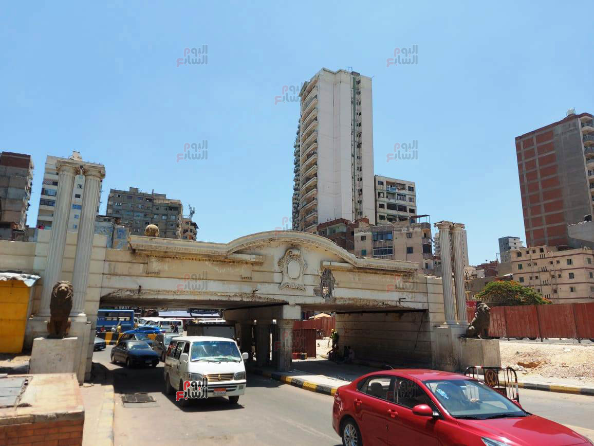 هدم-كوبرى-المندرة هدم-كوبرى-المندرة