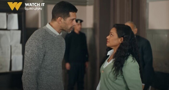 مشهد من مسلسل فات الميعاد