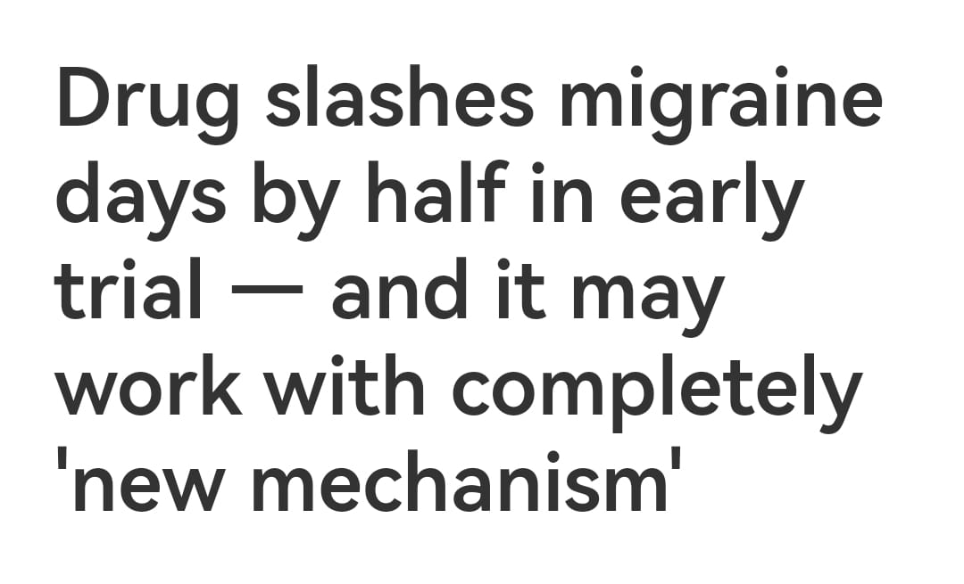 علاج جديد للصداع النصفى علاج جديد للصداع النصفى