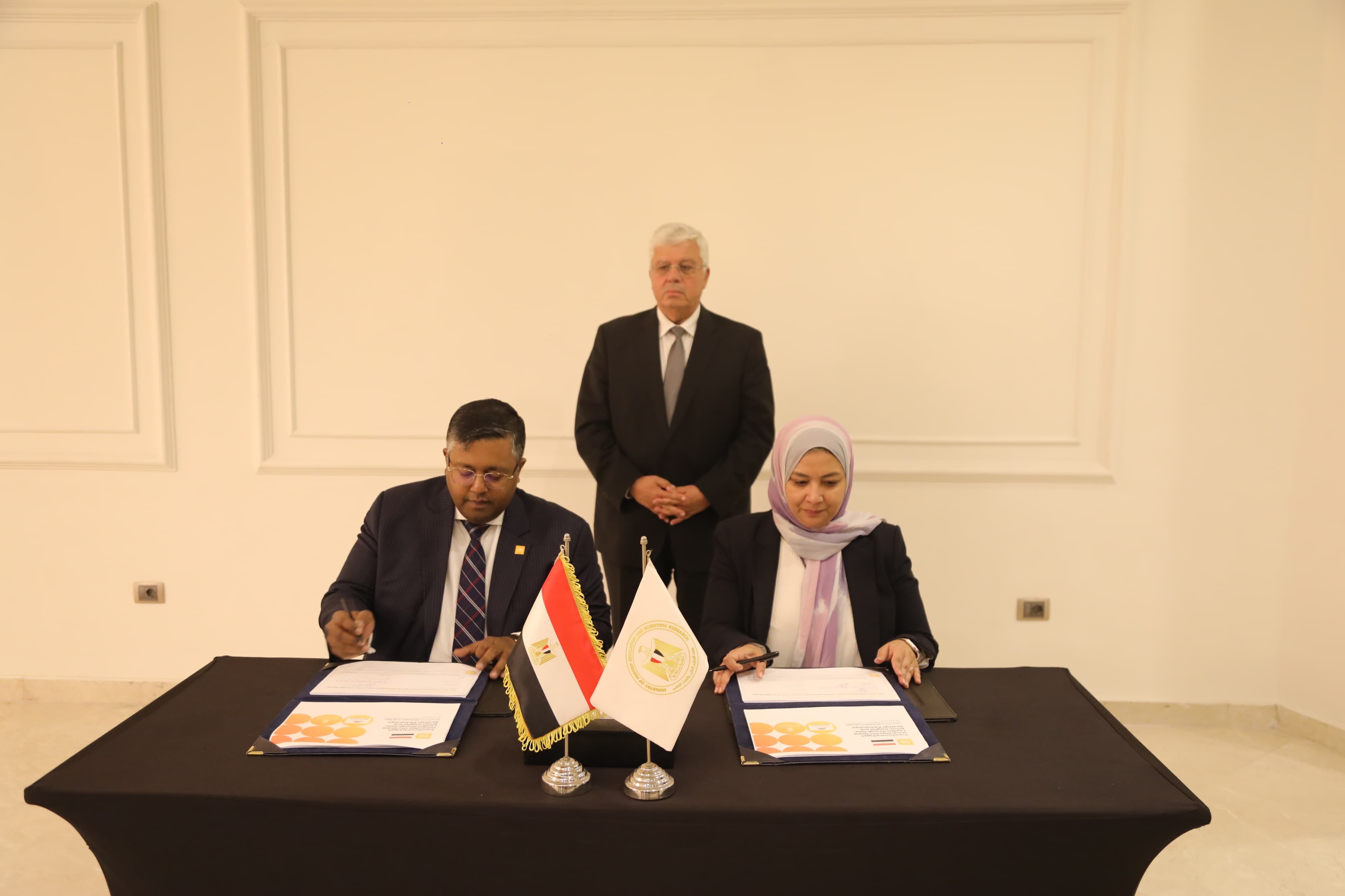 توقيع بروتوكول تعاون بين بنك المعرفة المصري ومؤسسة Qs