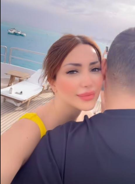 نسرين طافش  وزوجها