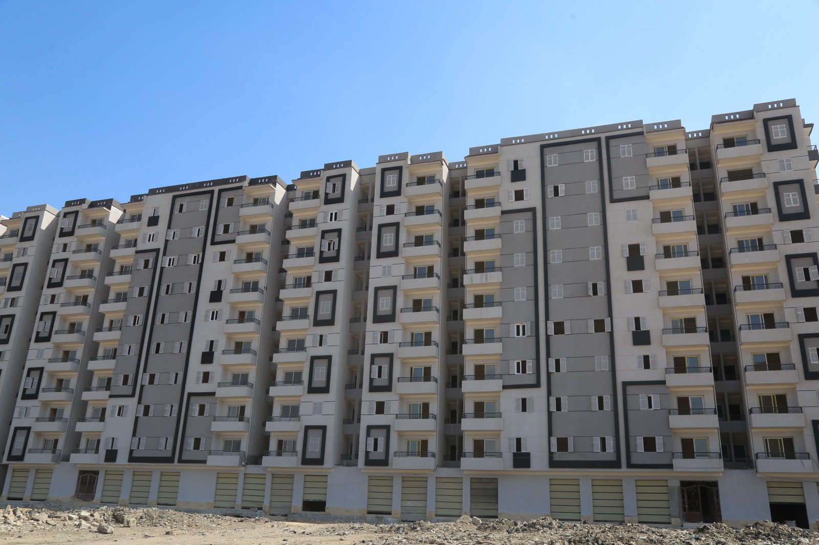 وحدتات سكن المصررين جاهزة للتسليم
