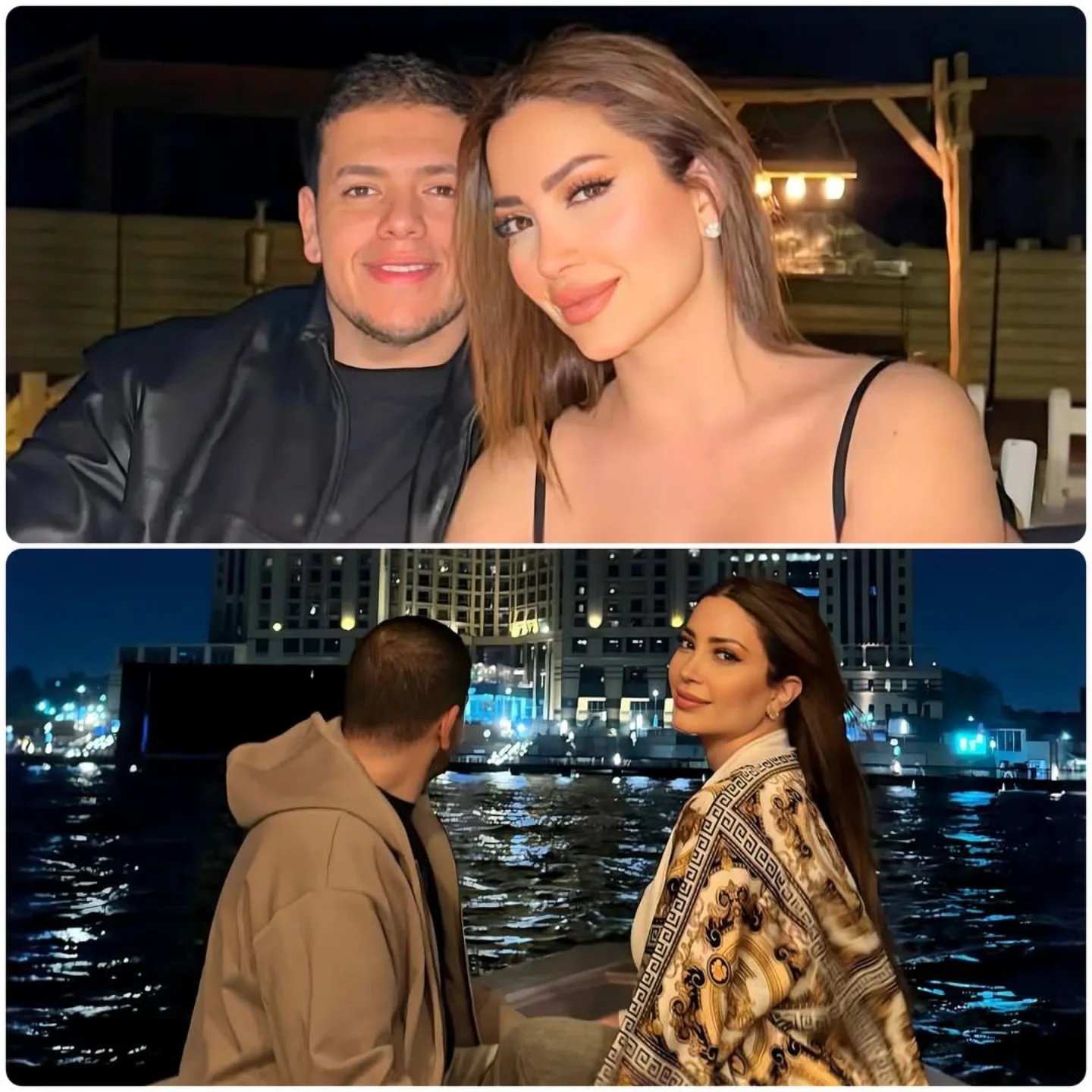 نسرين طافش وزوجها احمد جوهر نسرين طافش وزوجها احمد جوهر