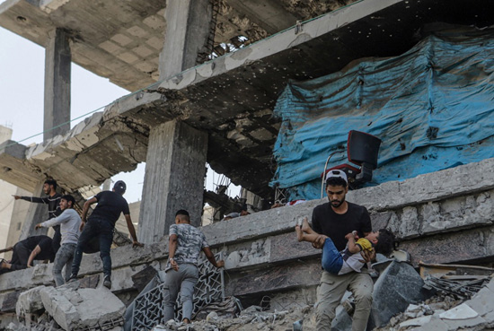 القصف الإسرائيلي على غزة (5)