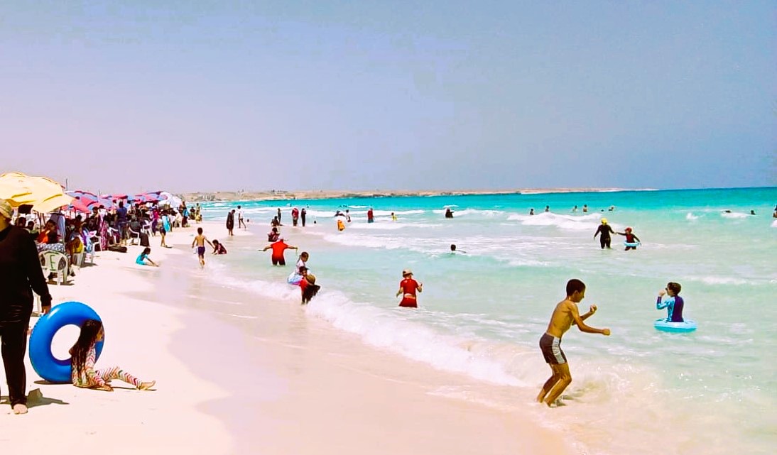 شواطئ مطروح - الابيض