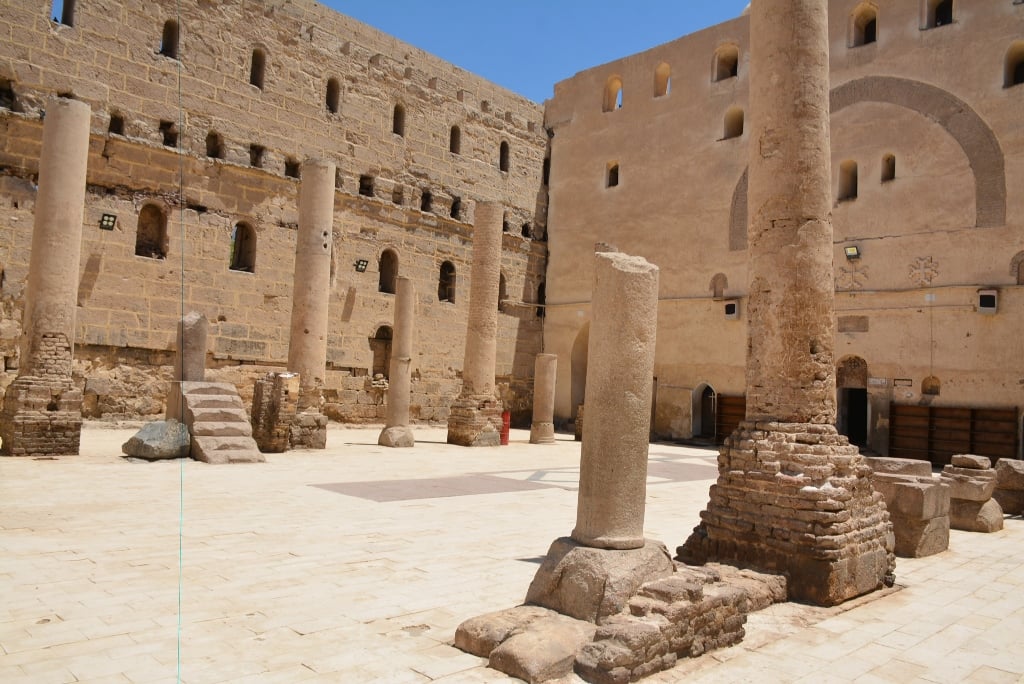 جانب من الدير