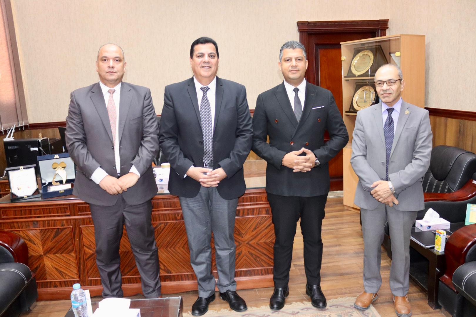 اقتصادية حقوق الإنسان تزور جامعة بني سويف التكنولوجية   (5)