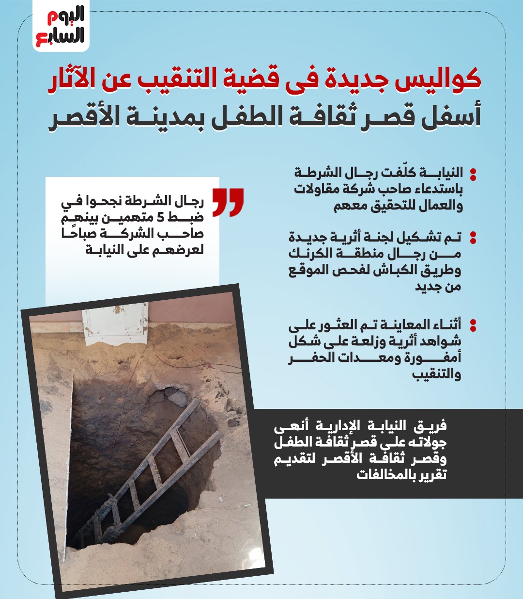 كواليس جديدة فى قضية التنقيب عن الآثار