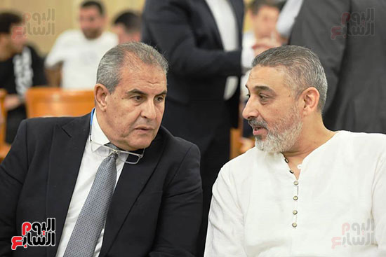  تقديم واجب العزاء إلى علاء نبيل المدير الفنى للاتحاد المصرى لكرة القدم  (29)