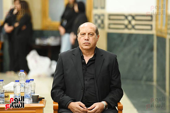  تقديم واجب العزاء إلى علاء نبيل المدير الفنى للاتحاد المصرى لكرة القدم  (5)