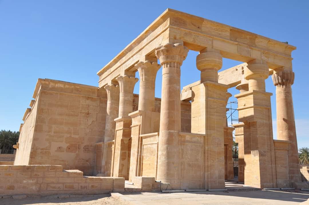 معبد هيبس النادر بالوادى الجديد