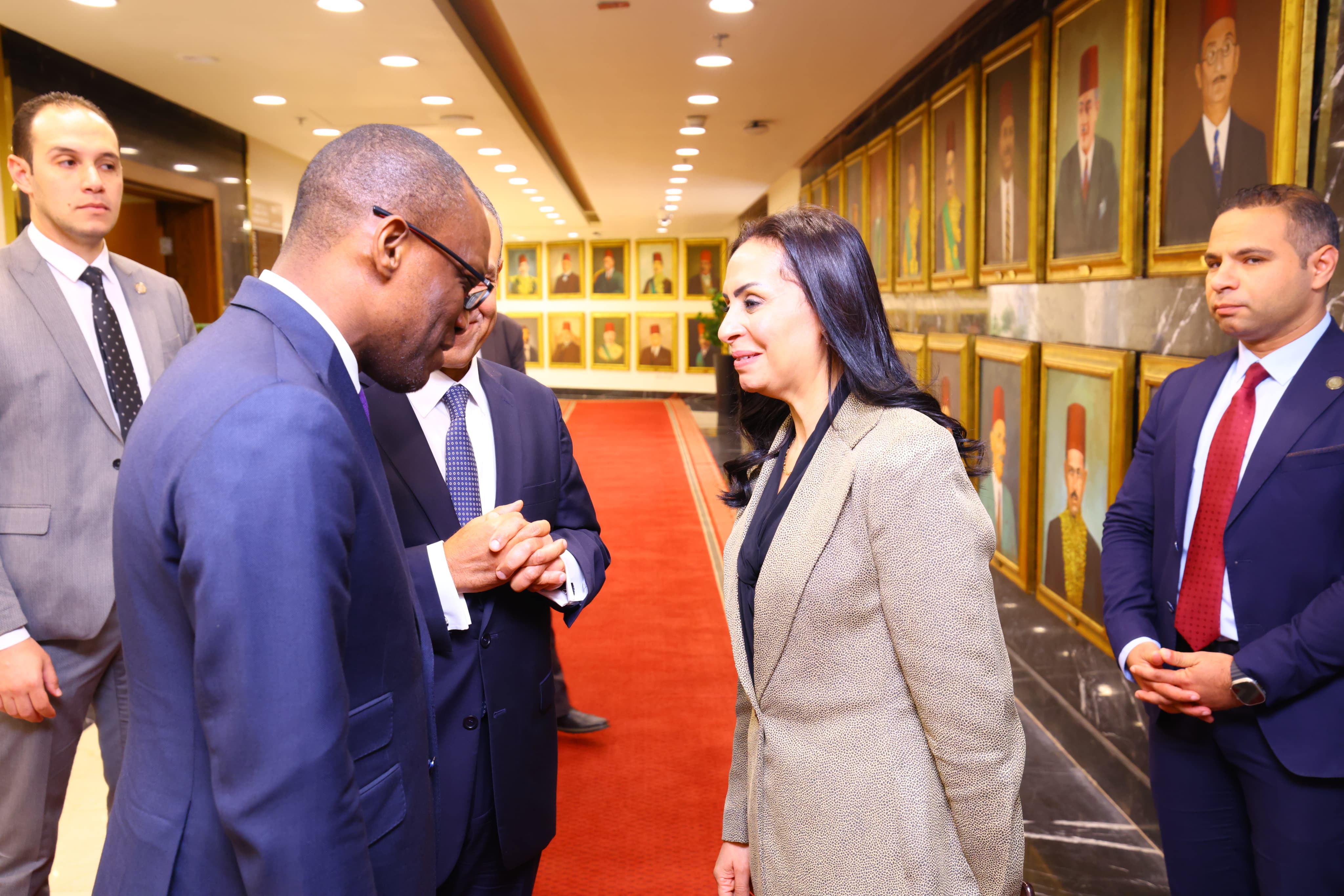 وزيرة التضامن تلتقي أعضاء السلك الدبلوماسي والقنصلي