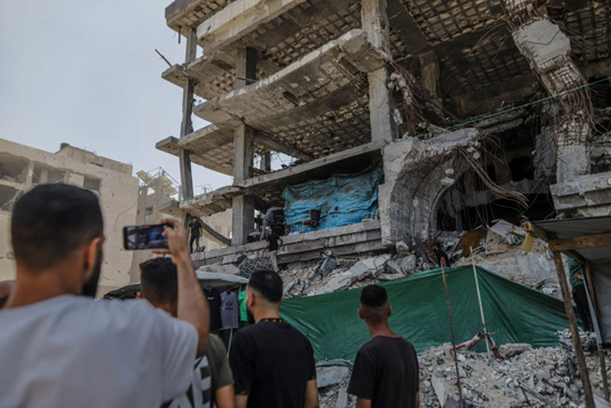 القصف الإسرائيلي على غزة (6)