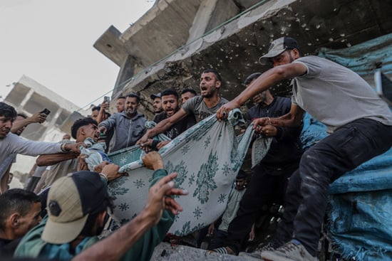 القصف الإسرائيلي على غزة (9)