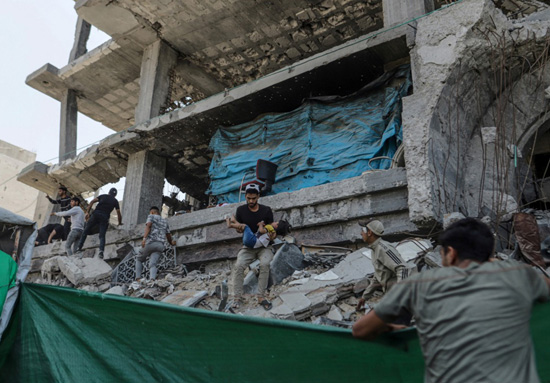 القصف الإسرائيلي على غزة (4)