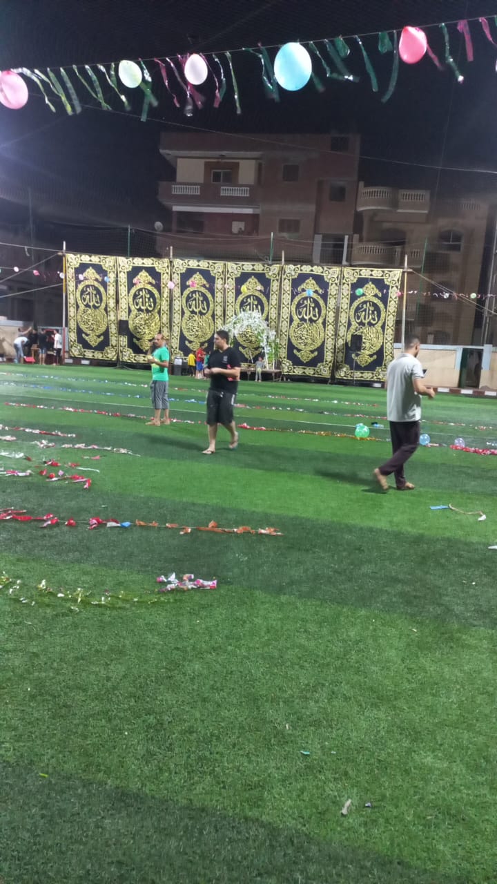 تجهيز الساحات بمراكز الشباب تجهيز الساحات بمراكز الشباب
