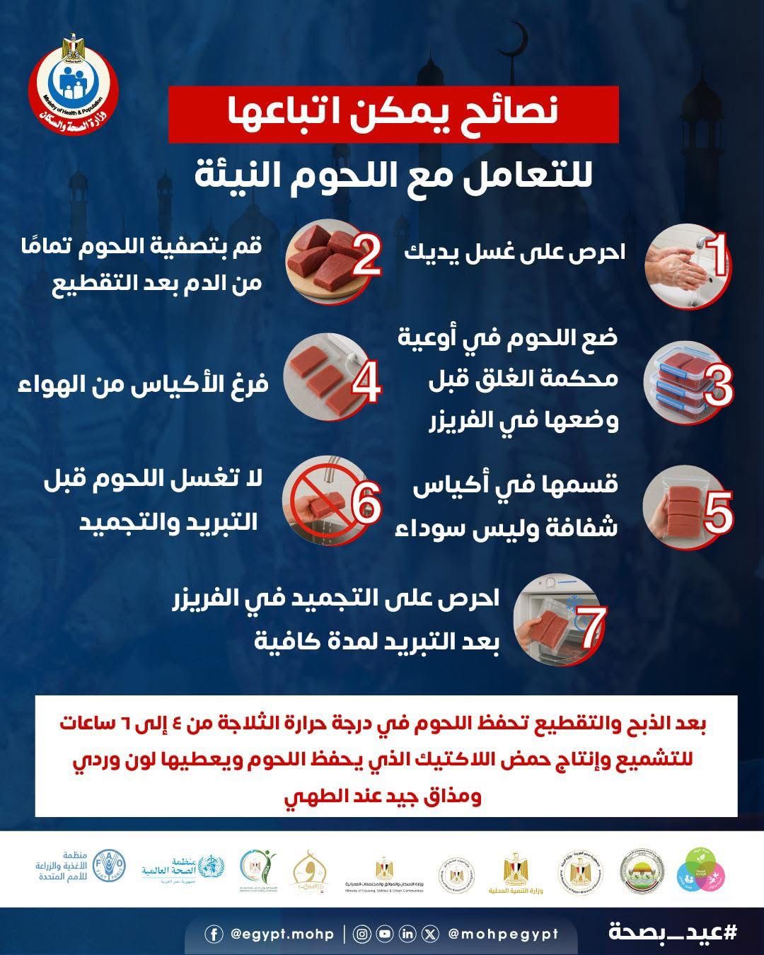 نصائح يجب اتباعها مع اللحمة النيئة