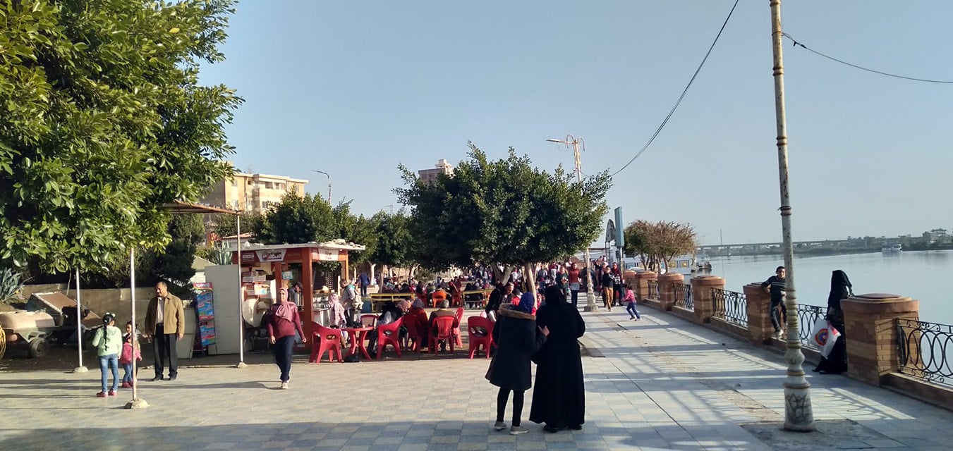 حديقة الاسرة والطفولة المطلة عل نهر النيل