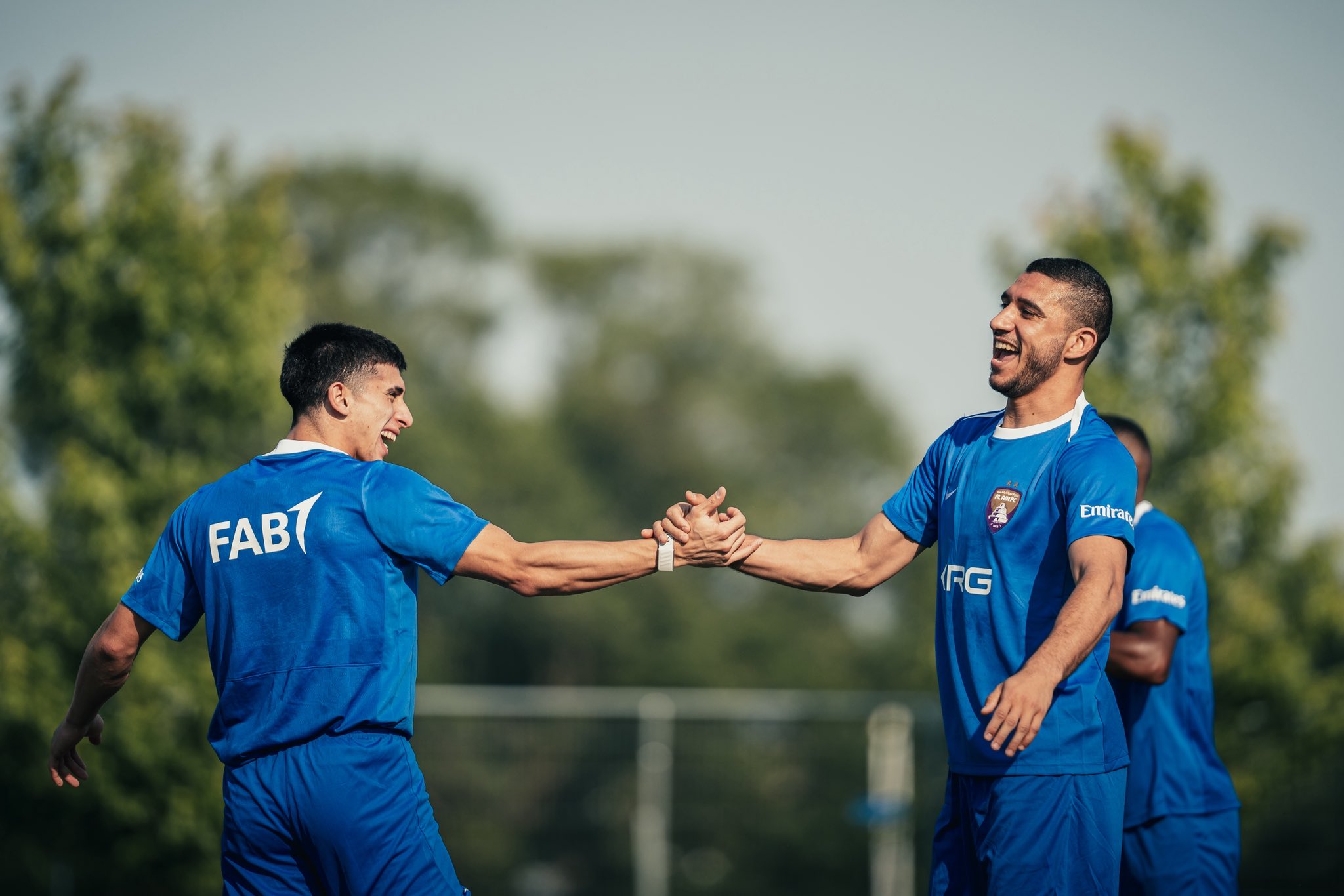 رامي ربيعة في تدريبات العين