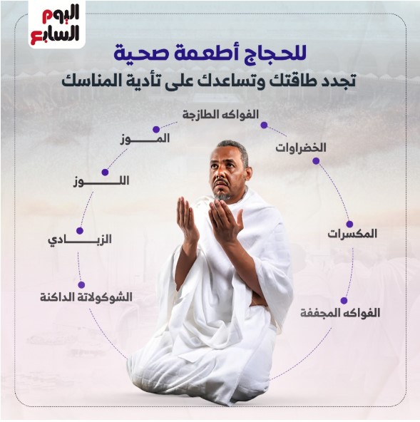 أطعمة صحية للحجاج يوم عرفة أطعمة صحية للحجاج يوم عرفة
