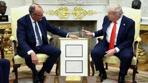 ترامب والمستشار الالماني